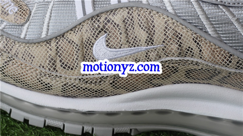 Nike Air Max 98 Supreme Snakeskin Pattern Yellow